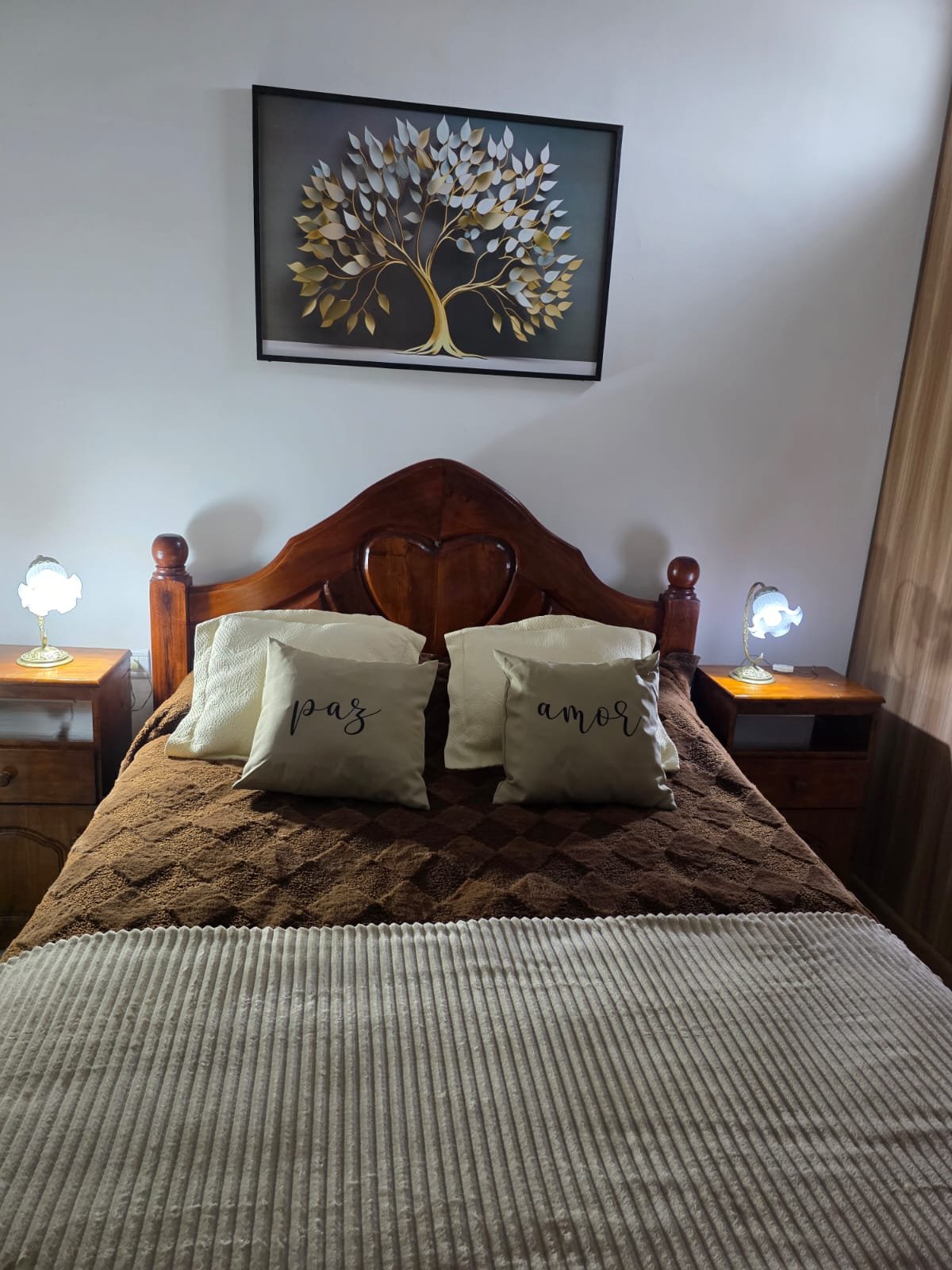Habitación matrimonial de Alojamiento Petra